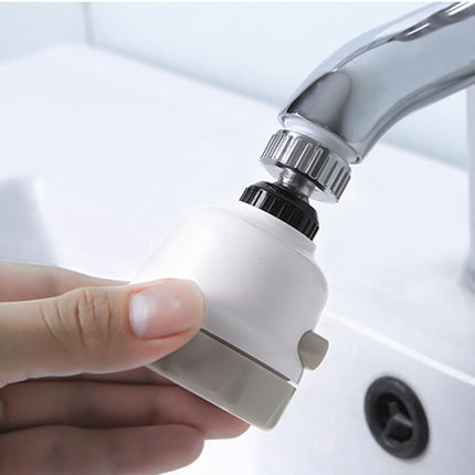 Faucet Spray Head with 3 Stream Modes, 360 Degree Rotating Pressure Boost Tap Attachment, Tool-Free Twist-On Install