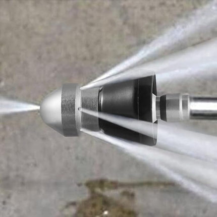 Drain Cleaning Nozzle for Pressure Washer, High Pressure Sewer Jet Nozzle for Clogged Pipes, Grease and Sludge Removal