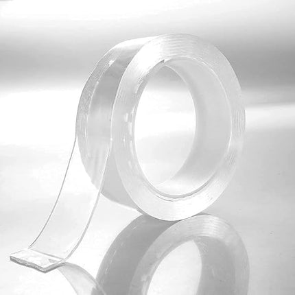 Strong Double-Sided Adhesive Tape with Easy Peel Design | Versatile Solution for Home and Office