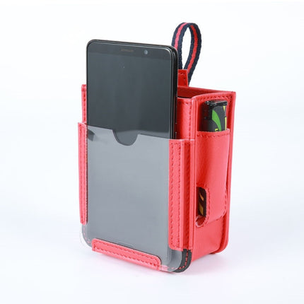 Car Air Vent Phone Holder with Card Storage Pockets, Open Face Design for Touchscreen Access, 5 Colours
