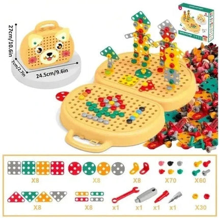 Montessori Toys Construction Drill Set, Educational Toys for Kids – image 15