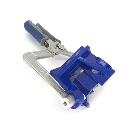 Heavy Duty Corner Clamp with Swing Jaw and Two-Way Rotation, Right Angle Clamp for Cabinet Making and DIY Assembly