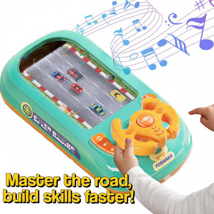 Interactive Racing Game Console Toy with 200 Screen-Free Challenges | Fun Skill-Building Gameplay for Kids 3+