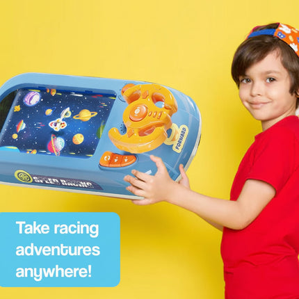 Interactive Racing Game Console Toy with 200 Screen-Free Challenges | Fun Skill-Building Gameplay for Kids 3+