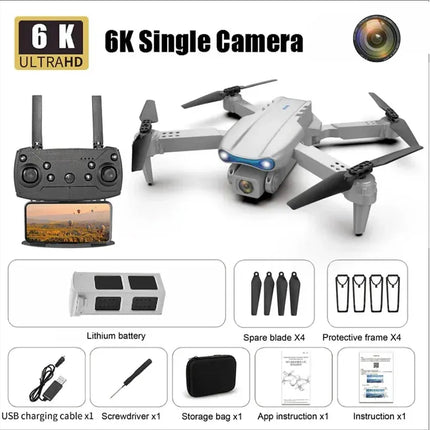 Drone with Camera 4K, Foldable Drone with Obstacle Avoidance and 40 Minute Flight Time