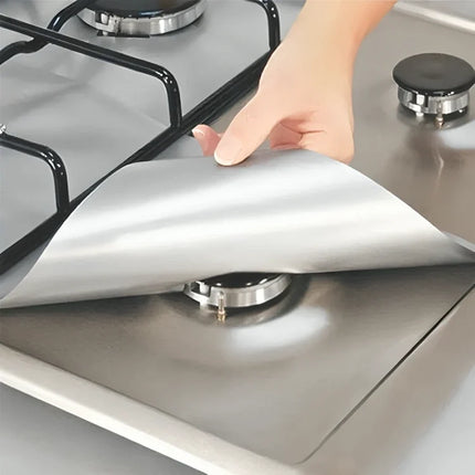 Gas Stove Burner Protector Mats, Non Stick Heat Resistant Hob Covers for Easy Kitchen Cleanup