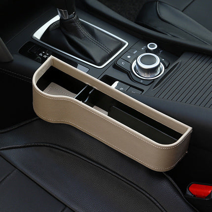 Car Seat Gap Filler Organizer with Cup Holder and Phone Pocket, Left, Right or 2 Pack Pair, 4 Colour Options