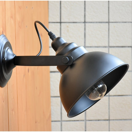 Wall Sconces, Hallway Light Fixture with Adjustable Swing Arm, Industrial Vintage Wall Light, Retro Metal Wall Lamp_03