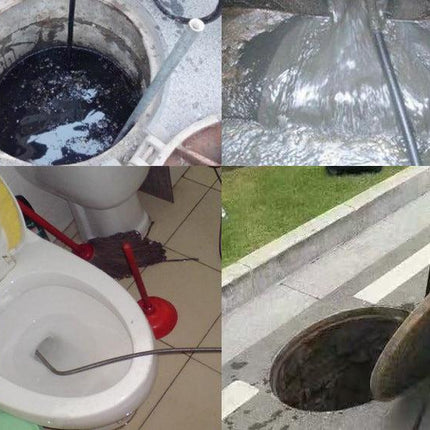 Drain Cleaning Nozzle for Pressure Washer, High Pressure Sewer Jet Nozzle for Clogged Pipes, Grease and Sludge Removal