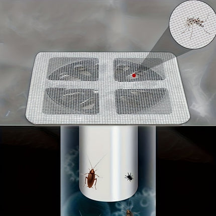 Shower Drain Hair Catcher, Disposable Shower Drain Cover Sticker