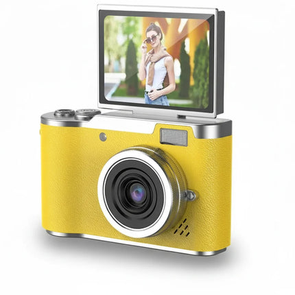 4K Digital Camera with Flip Screen & 8X Zoom | 48MP Compact Camera for Easy Selfies and Smooth Video