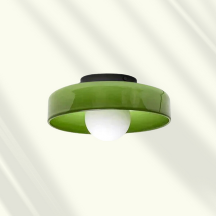 Modern LED Ceiling Light with Glass Design | Energy-Efficient Illumination for Living Room and Office
