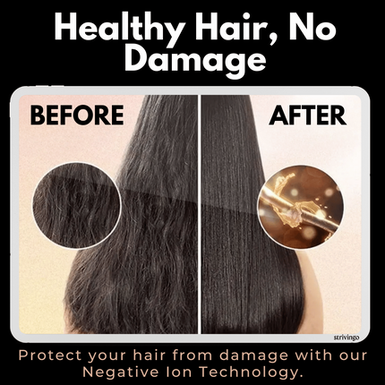 Blow Dryer Brush, Ionic Hot Air Brush for Curls and Waves