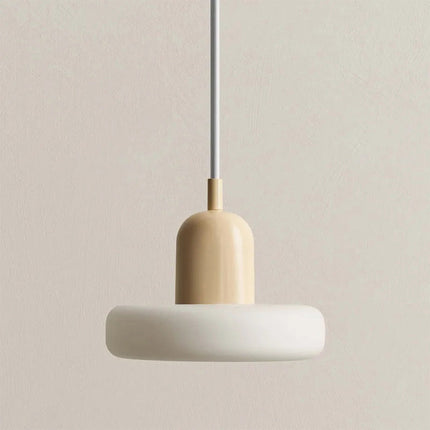 Scandinavian Pendant Light with Adjustable Height & Frosted Glass | Soft Ambient Glow for Modern Interiors
