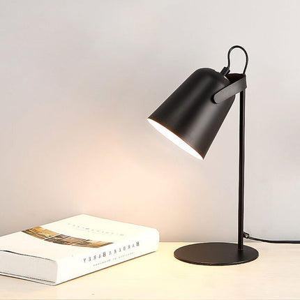 Nordic Metal LED Desk Lamp with Eye-Friendly Lighting | Minimalist Design for Reading and Studying