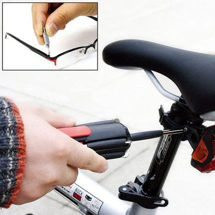 Multifunctional Screwdriver Set with 8 Tools | Ergonomic Grip for Easy Use