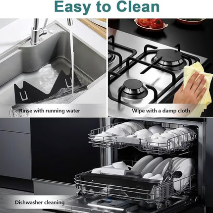 Adjustable Stove Gap Covers, Stainless Steel Gap Filler for Stove