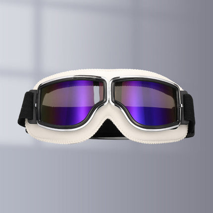 Riding Goggles Over Glasses, Foldable Retro Bike Goggles for Cycling and Hiking – image 21