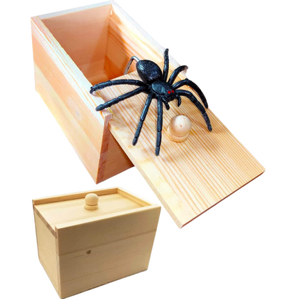 Spider Box Prank Gift, Surprise Box with Rubber Spider Toy – image 15