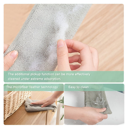 Retractable Gap Cleaning Mop with Microfiber Flat Head | Flexible Design for Hard-to-Reach Spaces