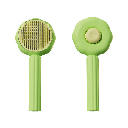Pet Hair Remover Brush with Self-Cleaning Mechanism | Effortless Pet Hair Removal for All Surfaces