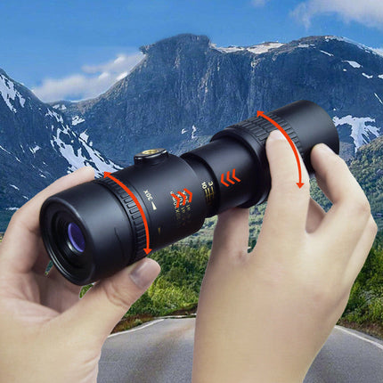 Monocular Telescope for Smartphones with Adjustable Tripod | Compact Design for Clear Viewing