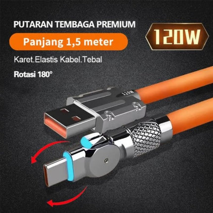 USB C Cable with LED Light, iPhone Charging Cable
