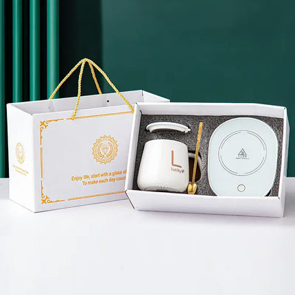 Electric Mug Warmer for Desk, Coffee and Tea Cup Warming Plate in 4 Color Options with US, EU, UK and USB Plugs