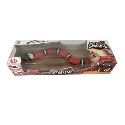 Interactive Smart Sensing Snake Pet Toy | Engaging, Realistic Play for Cats and Dogs