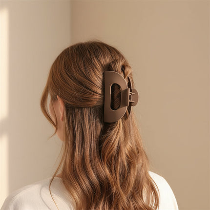 Plastic Hair Claw Clip with Strong Hold for Thick Hair | Stylish Accessory for Effortless Hair Management