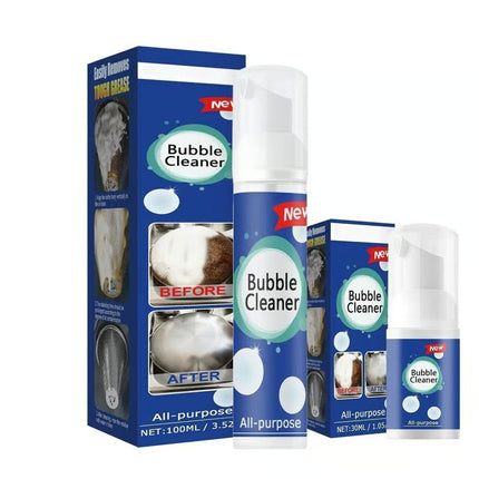 Kitchen Degreaser Spray, Foaming Oven Cleaner and Stain Remover for Grease, Non Toxic Cleaner for Stove and Range Hood