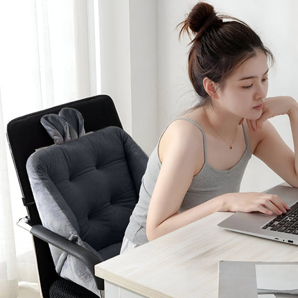 Tufted Chair Cushion Seat Pad with Premium Velvet Finish | Comfort and Support for Better Posture