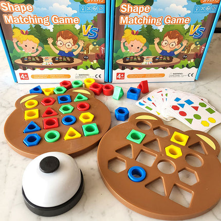 Shape Matching Game for Kids with Colorful Shapes & Fun Learning | Engaging Educational Toy for Cognitive Development