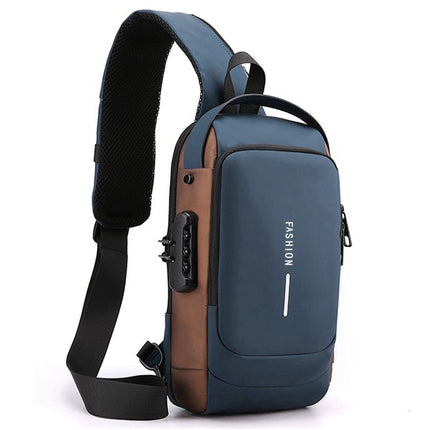 Anti-Theft Crossbody Backpack with RFID Protection, 4 Colors Including Light Brown, for Daily Carry and Weekend Trips