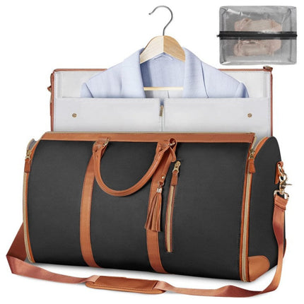 Travel Garment Bag for Suits and Dresses, Hanging Clothes Carrier for Trips and Wardrobe Storage
