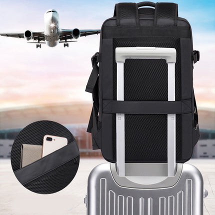 Business Casual Backpack with Multi-Pocket Design, Everyday Commuter Daypack for Work and School, 5 Colors