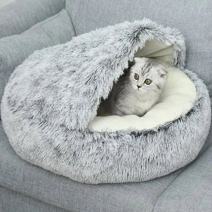 Pet Beds, Washable Pet Cave for Sleeping and Napping