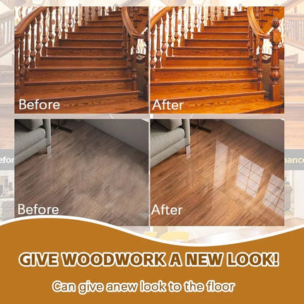 Beeswax Furniture Polish Spray for Wood, Wood Cleaner and Polish for Cabinets