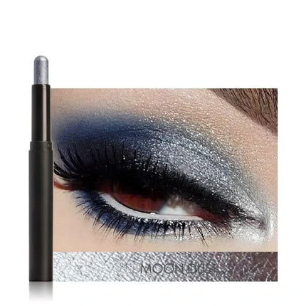 Eyeshadow Stick, Creamy Shimmer Eye Shadow Crayon in 10 Shades, Light Reflecting Color for Quick One Minute Eye Makeup