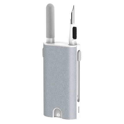 5 in 1 Device Cleaning Kit with Microfiber Cloth, Brush, Metal Pen Tip and Flocking Sponge for Phones, Earbuds and Laptops