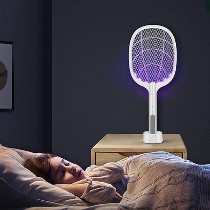 Electric Mosquito Zapper and Night Light, Indoor Insect Zapper Lamp with Soft Glow for Bedrooms and Living Rooms