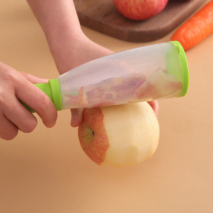 Versatile Vegetable Peeler with Built-in Storage | Ergonomic Design for Effortless Vegetable Prep