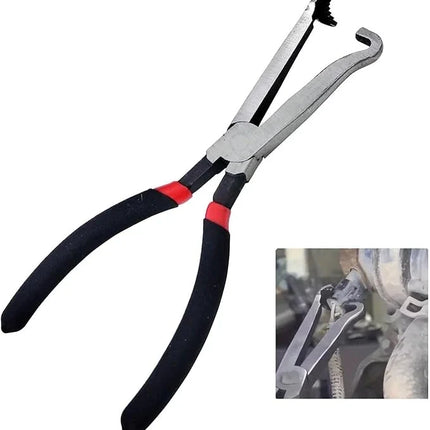 Electrical Disconnect Pliers for Cars, Slim Automotive Connector Removal Tool for Tight Engine Bay Spaces