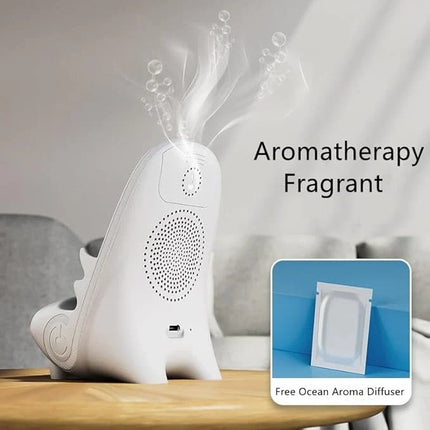 Wireless Charging Phone Stand with Built In Aromatherapy Diffuser, Fast Charge Desk Holder for Home Office