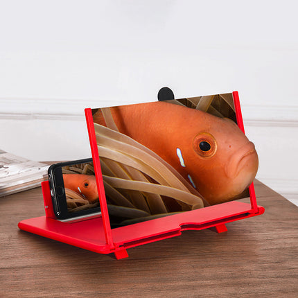 Portable Screen Amplifier for Smartphones with 3D Sound Boost | Enhanced Viewing Experience