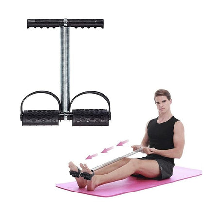 Resistance Trainer for Home Workouts with Adjustable Tension | Compact Design for Effective Muscle Building