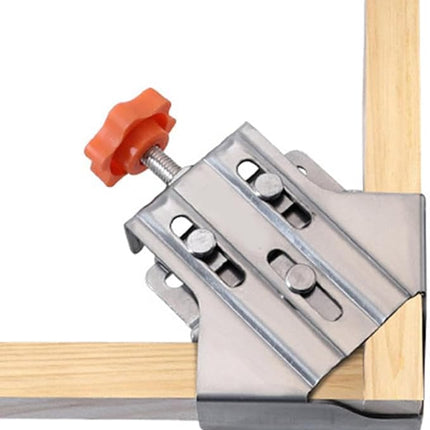 Corner Clamp Set of 4 for Woodworking, Adjustable 90 Degree Right Angle Clamps for Nailing and Gluing Frames and Boxes