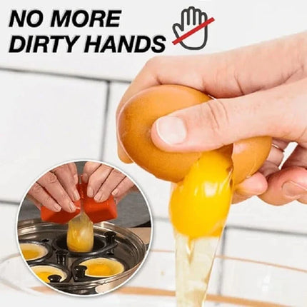 Egg Shell Opener and Cracker Tool for Clean One Motion Cracks, Boiled Egg Topper for Kitchen Prep