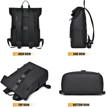 Laptop Backpack with USB Charging Access | Organized Travel Bag for Work and Commuting