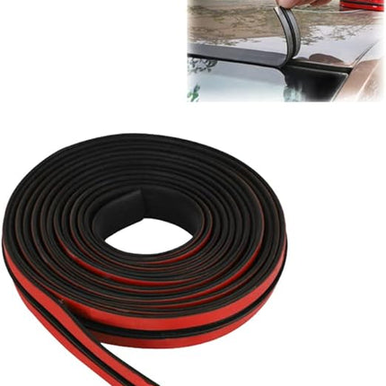 Car Window Gap Sealant Strip 2 Meters, 78 Inch Seal for Window and Door Gaps to Cut Wind Noise, Water and Dust